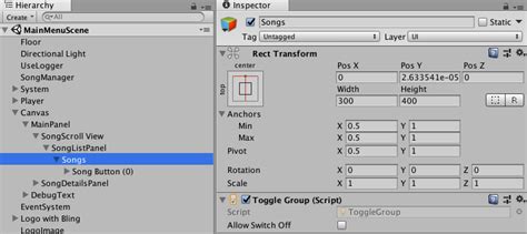 Image result for Android Unity Scroll List