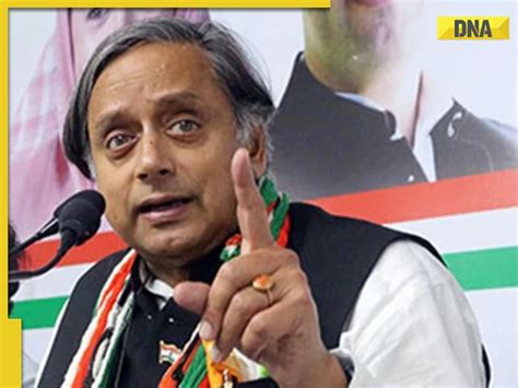 'Nehru/Gandhi family's DNA...': Shashi Tharoor clarifies his statement ...