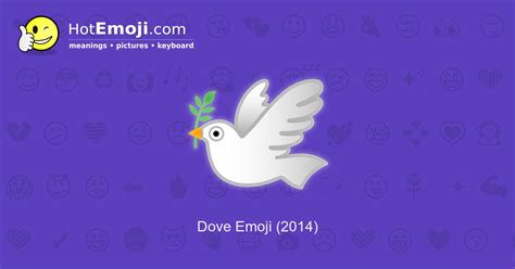 🕊️ Dove Emoji Meaning with Pictures: from A to Z