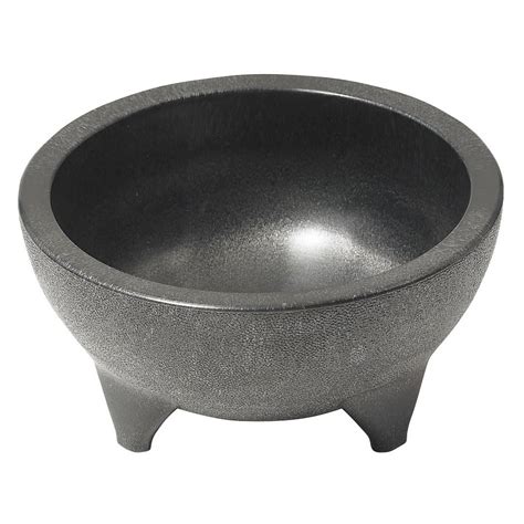Winco Molcajete Salsa Bowl, 56-Ounce,Black : Amazon.in: Home & Kitchen