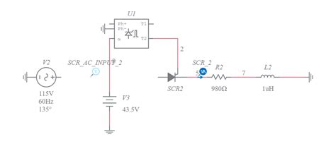 Image result for SCR Half-Wave Rectifier