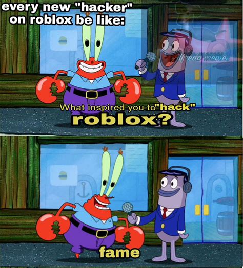 Image result for Roblox Hackers Animation Meme