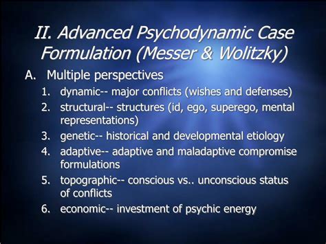 Image result for Psychodynamic Case Formulation Example