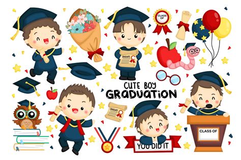 Boy Preschool Graduation Clip Art