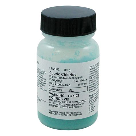 Copper (II) Chloride, 30 g | Cupric | Home Science Tools