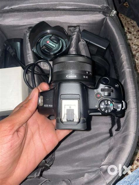 Canon R50 mirrorless camera & adapter - Cameras & Lenses - 1802743287