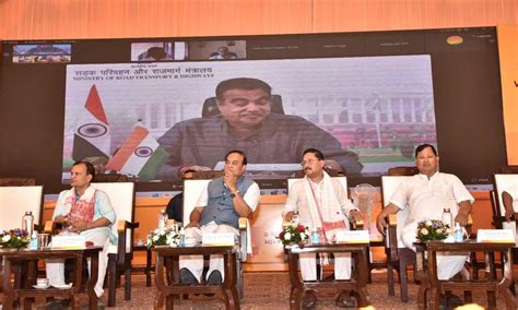 Nitin Gadkari Inaugurates Four Infrastructure Projects in Assam