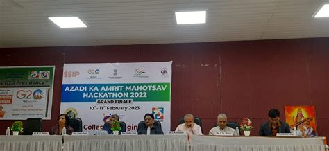 Grand Finale- Aazadi ka Amrit Mahotsav Hackathon- 2022 - Photo Gallery ...