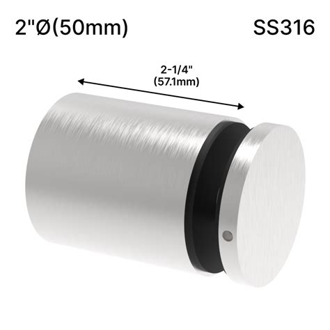[SSO] Entretoise solide de la série Superior - 2" Ø˜ X 2-1/4" Hauteur ...