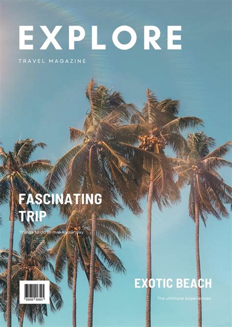 Travel Magazine Cover 的图像结果