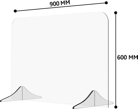 Buy Solarplexius partition screen, sneeze guard, protection for desks ...