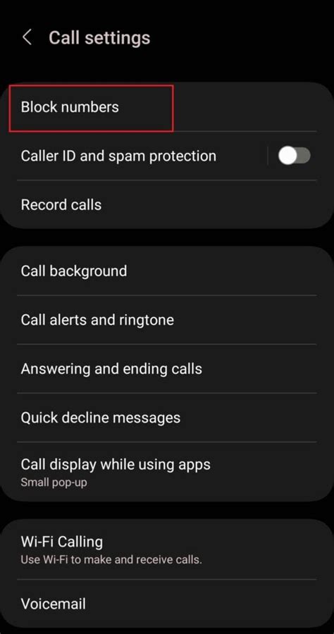 Image result for How to Turn Off Message Blocking Android