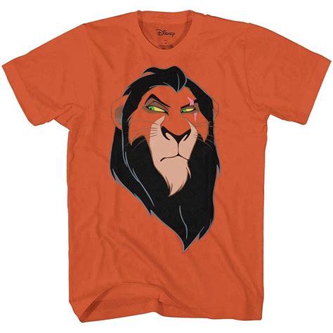 The Lion King Disney Lion King Scar T-Shirt with Evil Face Design India ...