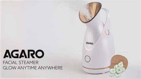 AGARO FS2117 Facial Steamer With Nano Ionic Hot Steaming Technology ...