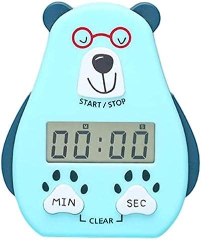 Wolpin 1 Pc White Cow Digital Kitchen Timer & Stopwatch, Countdown ...