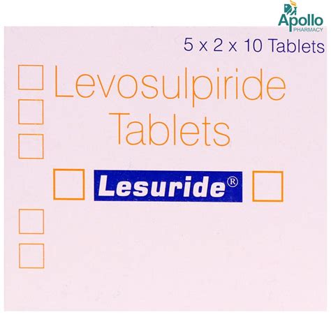 Lesuride 25 Tablet 10's Price, Uses, Side Effects, Composition - Apollo ...