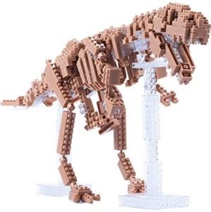 Genrc Dinosaur Building Blocks Set 580 PCS, Dinosaur Skeleton Model ...
