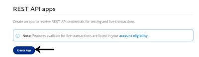 Image result for How to Create PayPal REST API