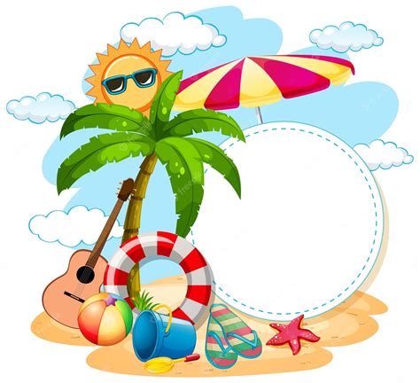 beach banner clipart - Clip Art Library - Clip Art Library