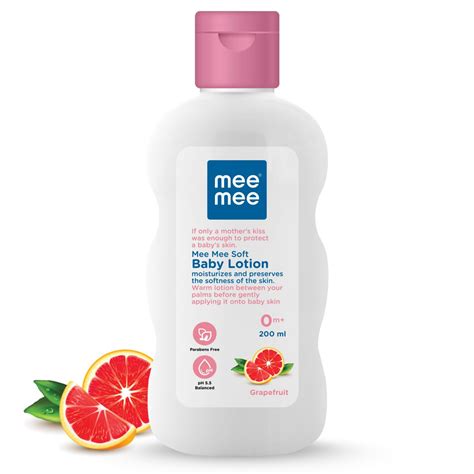 MEE MEE Soft Moisturising Baby Lotion With Fruit Extracts – SMILE BABY