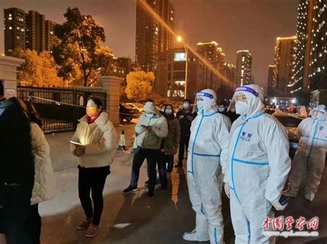 闻令而动 民警在寒风中开展流调工作 -中国警察网