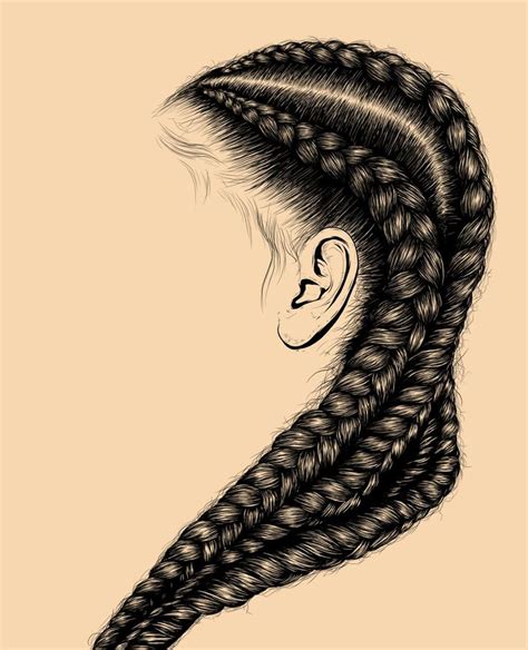 illustration hair