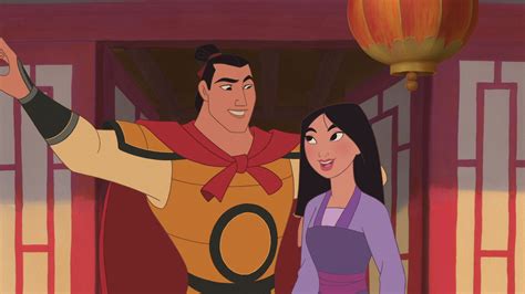 Mulan and Shang | Mulan disney, Disney cartoon characters, Mulan