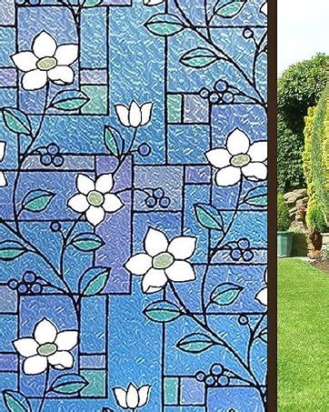 Buy WALLTON Premium Privacy Window Film Vinyl Frosted Self Adhesive ...