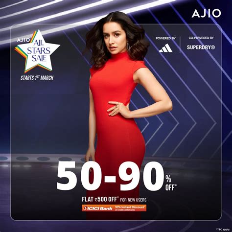 Ajio launches flagship 'All Stars Sale' with Shraddha Kapoor