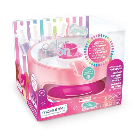 Buy Make It Real - Color Fusion Light Up Nail Dryer - Kids Manicure Kit ...