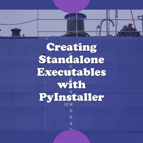 Image result for Create Executable with Pyinstaller
