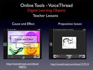 Image result for Examples of VoiceThread PowerPoint with Audio