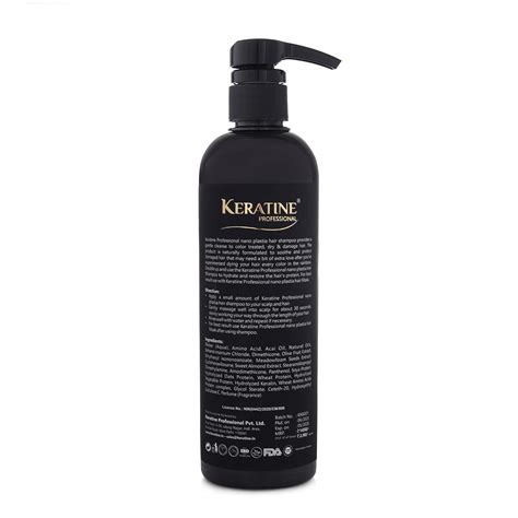 Keratine Nano Plastia Hair Repair Shampoo & Mask Combo (500ml Each)