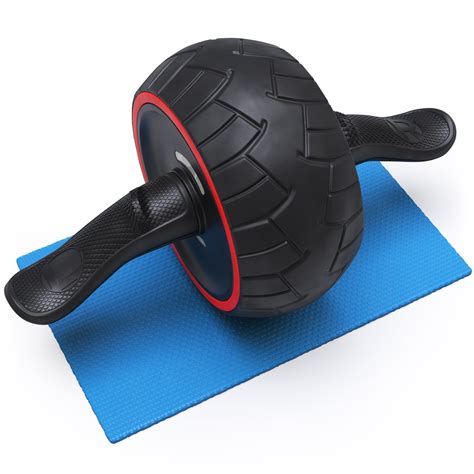 Ab Roller for Abs Exercise Workout Fitness -Ab Wheel Roller Knee Mat R ...