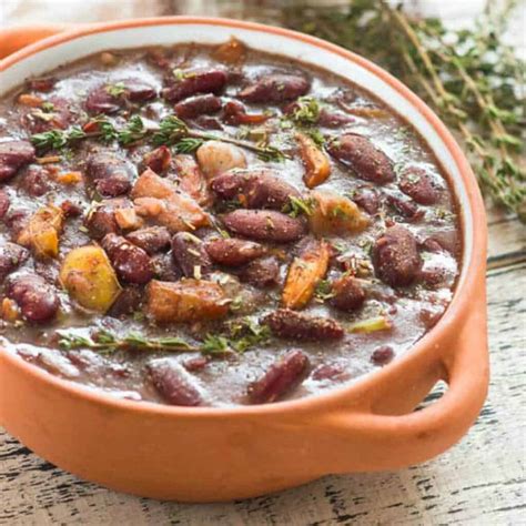 Stewed Kidney Beans (Vegan) - That Girl Cooks Healthy