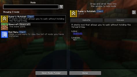 Image result for Auto Walk Minecraft Hack