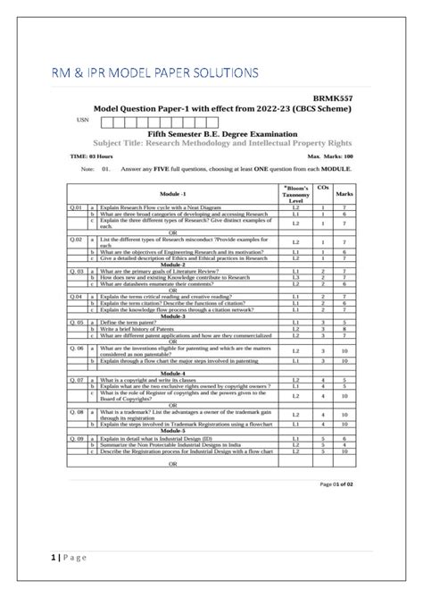 RM&IPR Model Paper Solutions-vtu-study-hub - RM & IPR MODEL PAPER ...