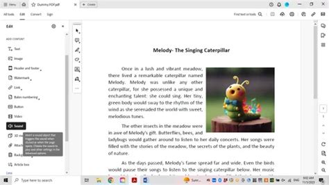 How to Add Audio File On PDF 的图像结果
