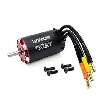 Surpass RC 3665 Brushless Motor, 3150 KV with Sensor Port High Accuracy ...