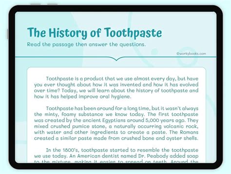 Toothpaste Worksheet 的图像结果