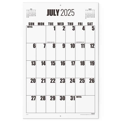 Wall Calendar 2025 2026 Nekmit Calendar 2025 2026 From Now | Desertcart ...