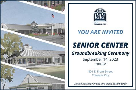Senior Center Groundbreaking Ceremony | City of Traverse City