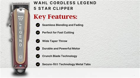WAHL Best Hair Clippers Comparison Guide - BarberCo