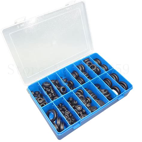 Generic 250pcs/Box Rubber Grommet Firewall Hole Plug Electrical Wire ...