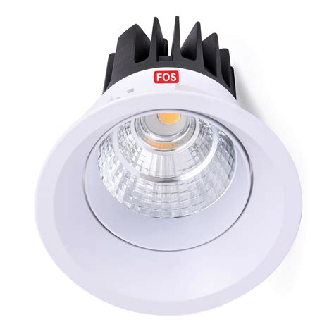 FOS LED COB Spot Downlight with Deep Reflector for Focussed Beam of ...