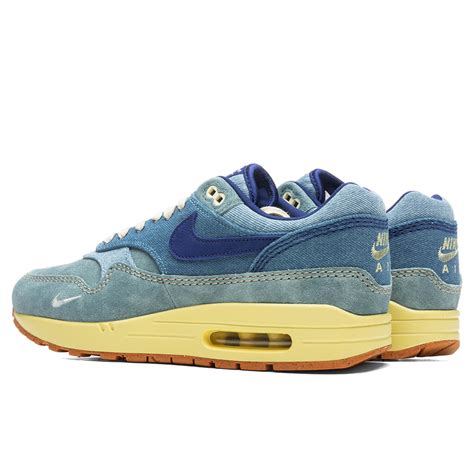 Air Max 1 PRM - Mineral Slate/Deep Royal Blue/Lemon Wash – Feature