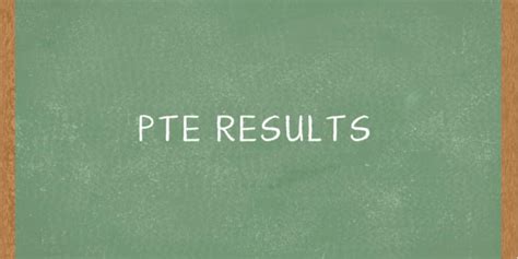 Image result for Pte Result Sample