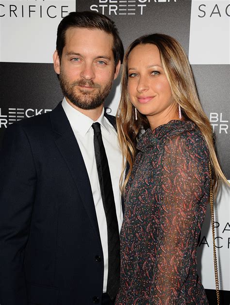 Tobey Maguire's ex-wife Jennifer Meyer steps in to defend him after he ...