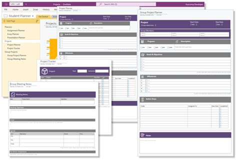 OneNote Student Planner