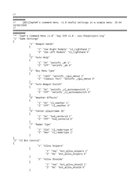 Program Command Line Option Menu 的图像结果